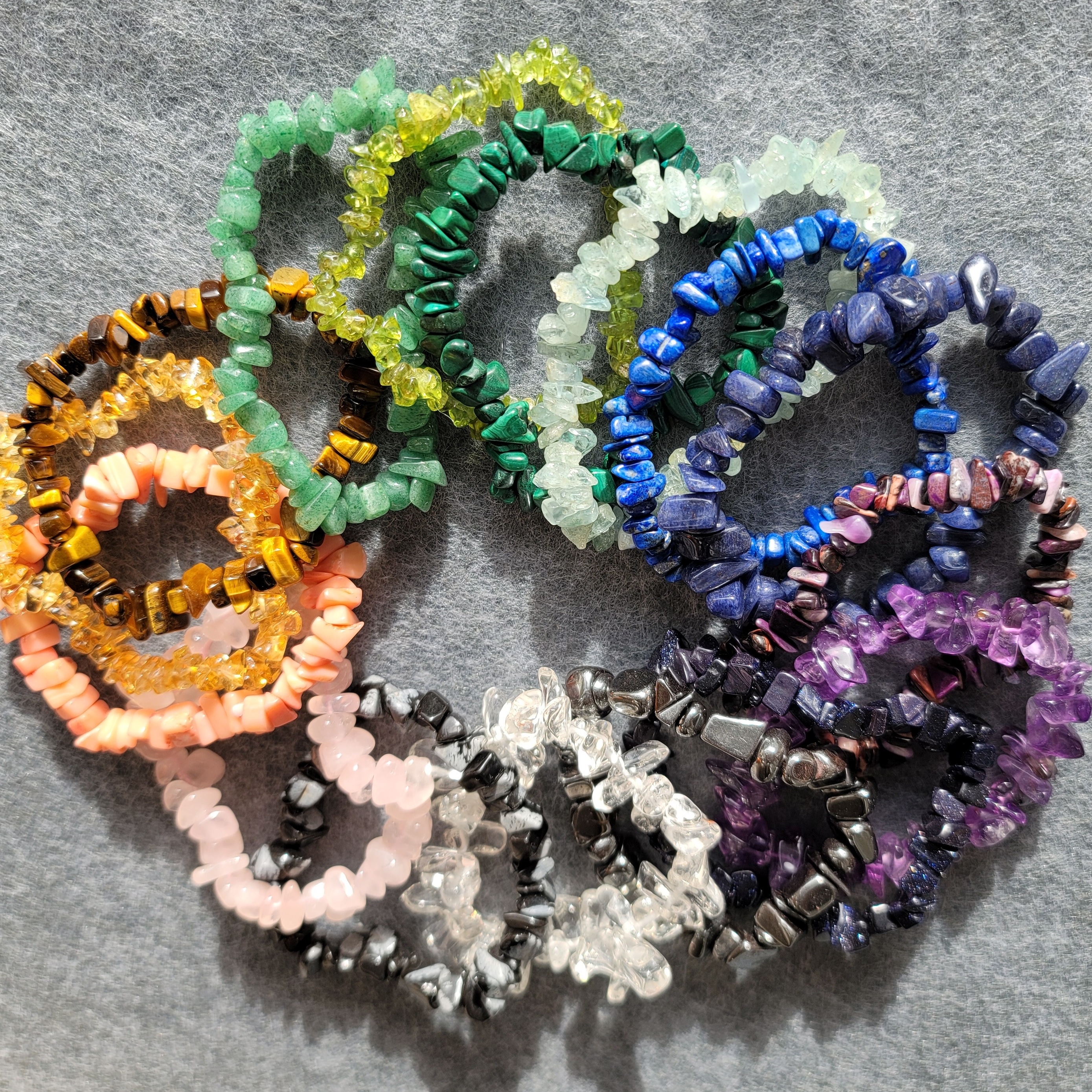 晶石不定形手串(Shapeless Bracelet)