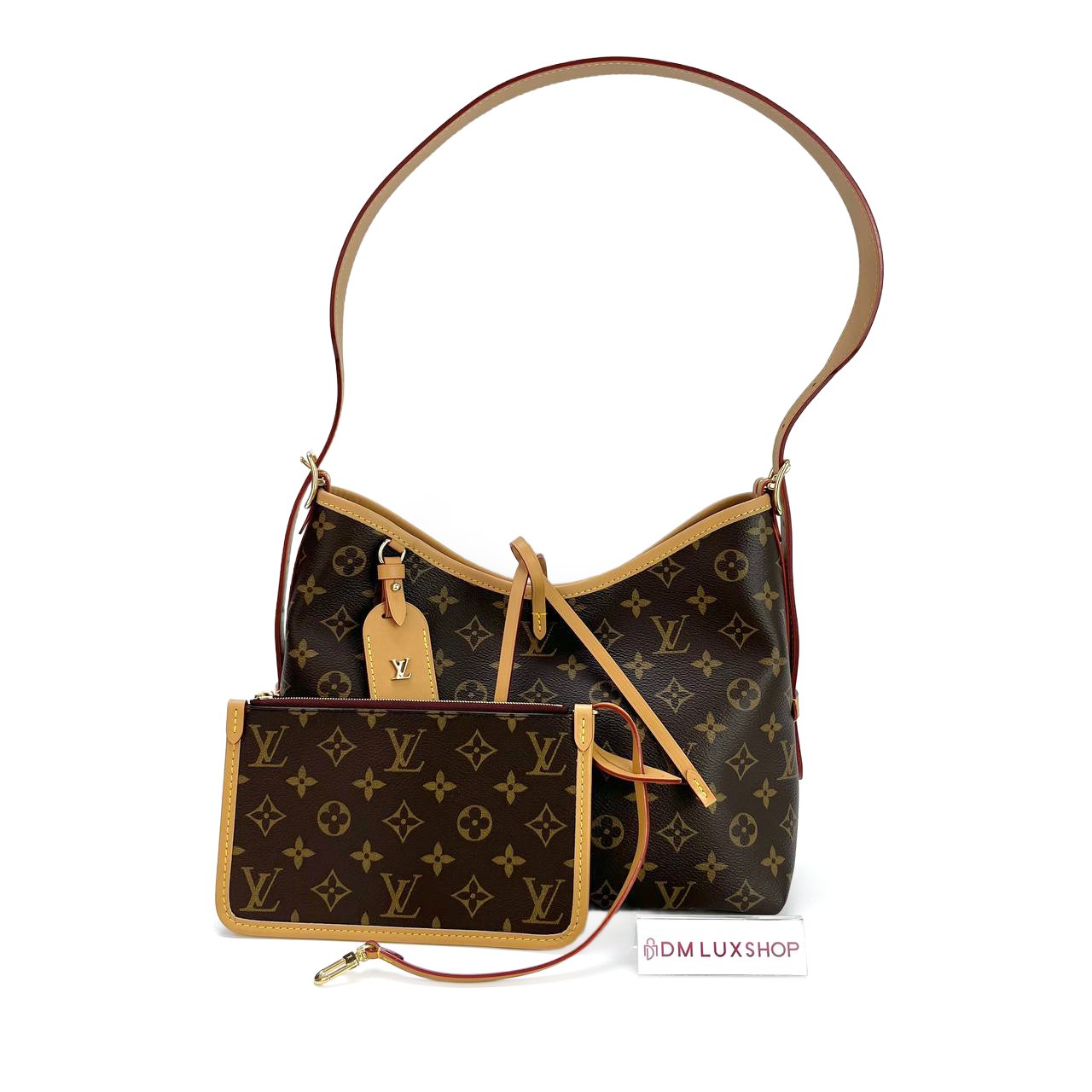 LV Monogram Carryall PM GHW