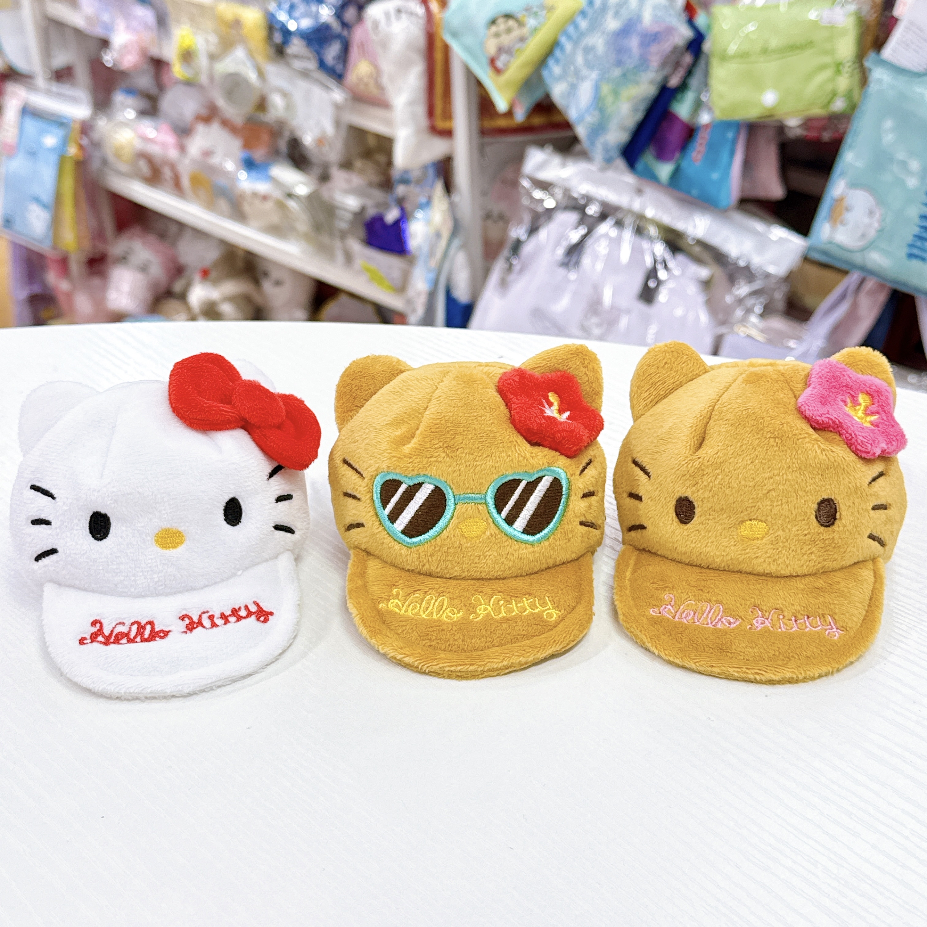 日本版Hello Kitty帽型掛袋 可掛袋 可當散銀包或放耳機雜物