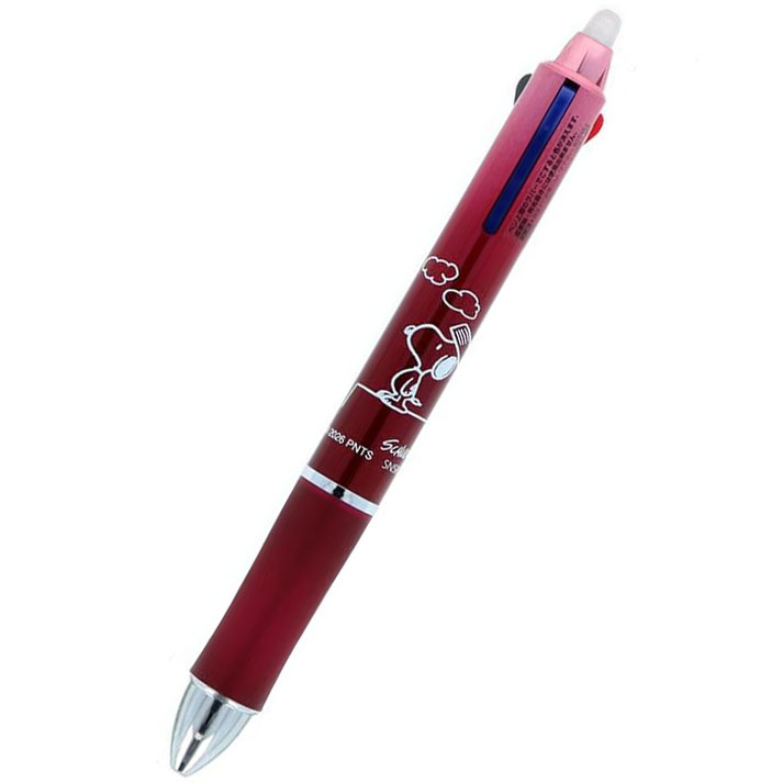 現貨｜Snoopy 日本製 Pilot Frixion Ball 3 Metal 0.5mm 3色 可擦原子筆 (S4659570)