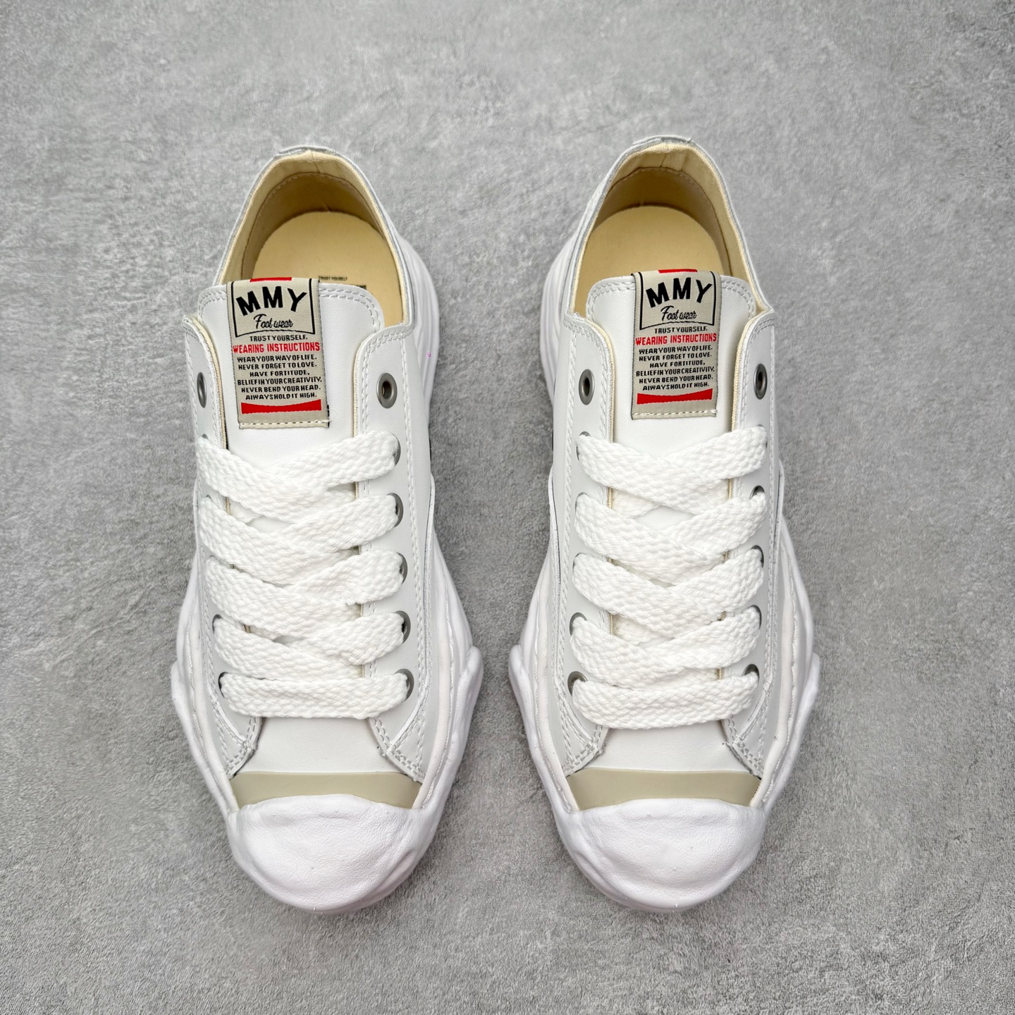 Maison Mihara Yasuhiro MMY "Hank" OG Sole Canvas Low-top Sneaker