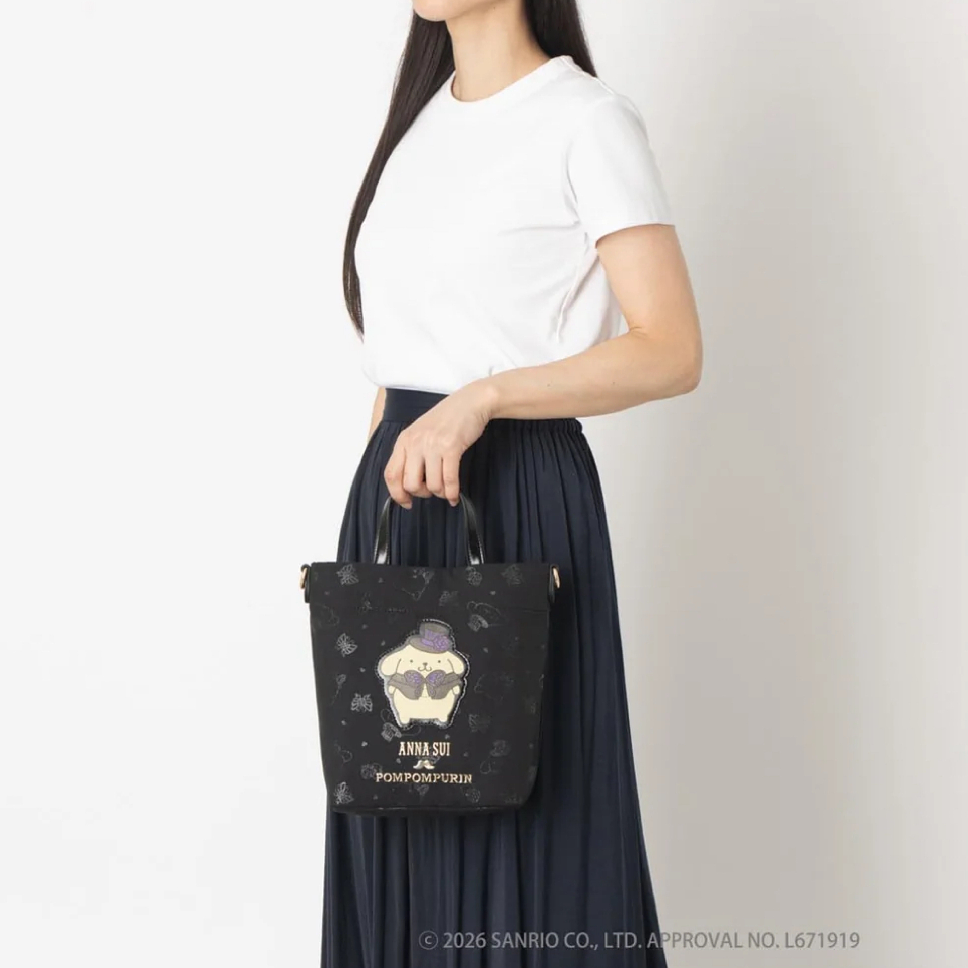 日本預訂📍日本Anna Sui x 布甸狗得意系列 - 手袋 不包郵