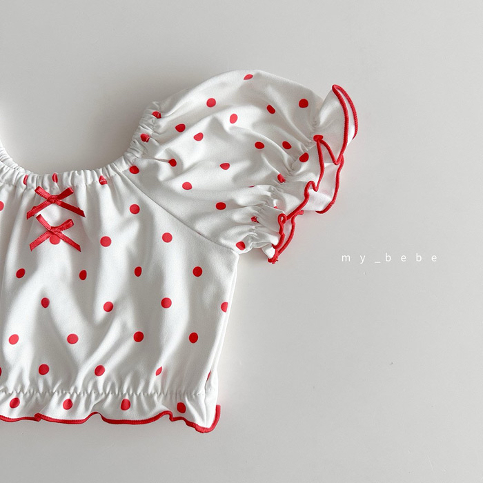 🇰🇷mybebe 泳衣+帽