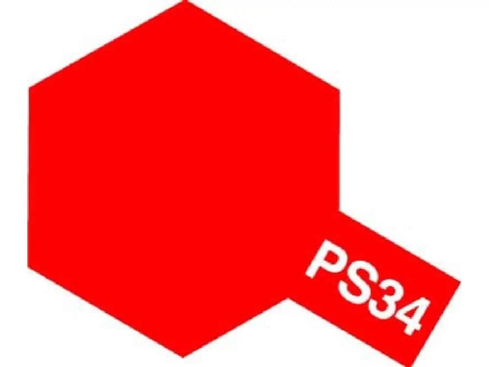 TA 86034 Polycarbonate Color Spray PS-34 Bright Red