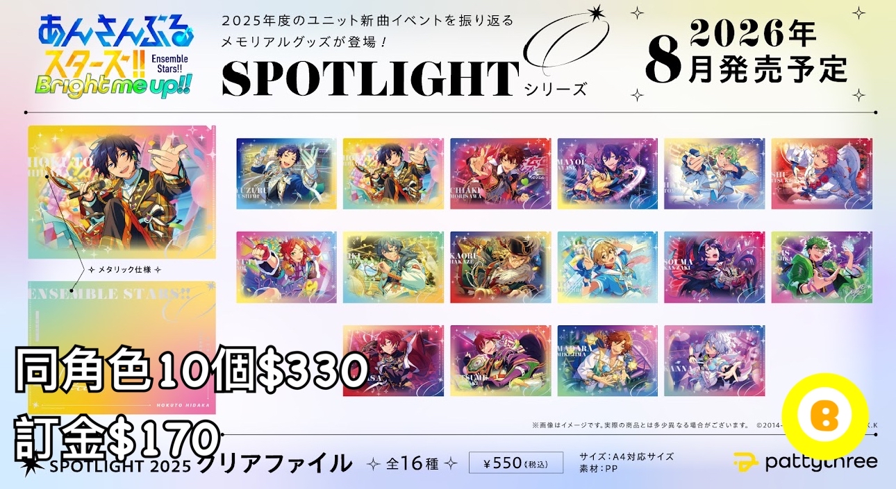 Preorder預訂8/2026年合奏明星SPOTLIGHT2025 file