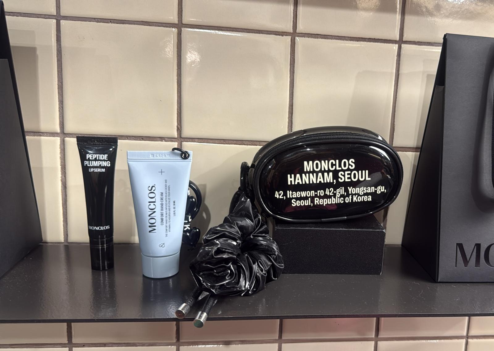 Monclos限定套裝 Lip balm + hand cream 都可自訂鎖匙扣