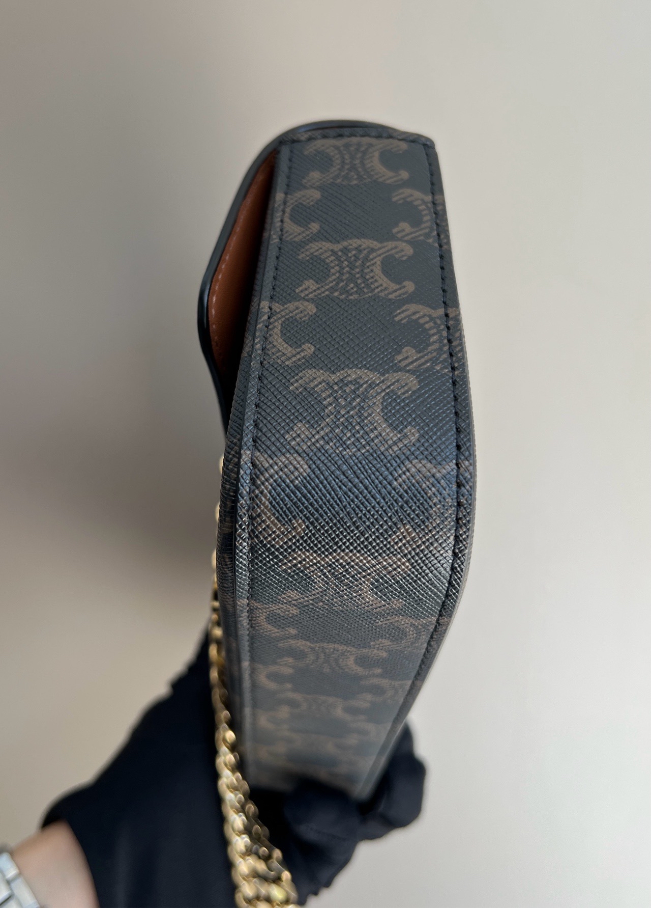 【預訂貨品】Celine凱旋門老花腋下包