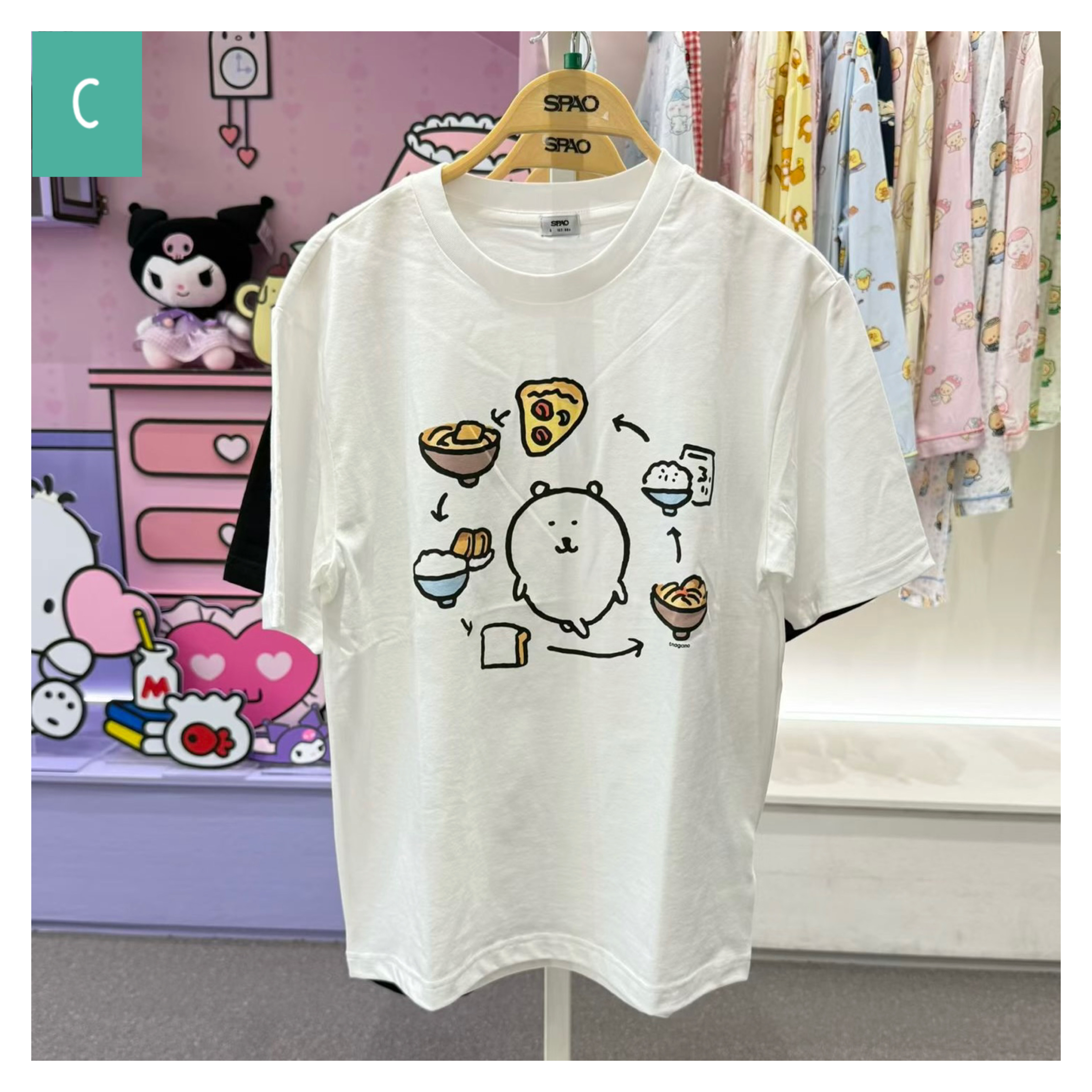 🇰🇷韓國SPAO x 自嘲熊涼感短䄂Tee