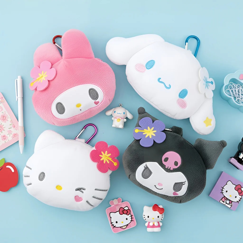 Sanrio Y2K系列造型Pouch 附爬山扣