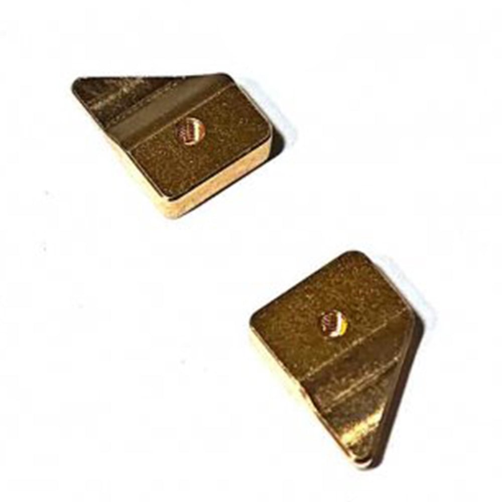 Atomic MXU Chassis Brass Mass Rear 1g 2 pcs  MXU-UP04