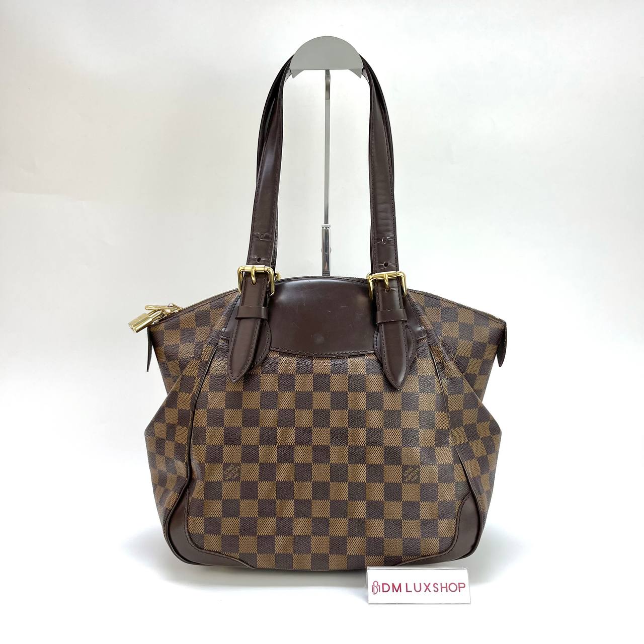 LV Damier Ebene Verona MM GHW
