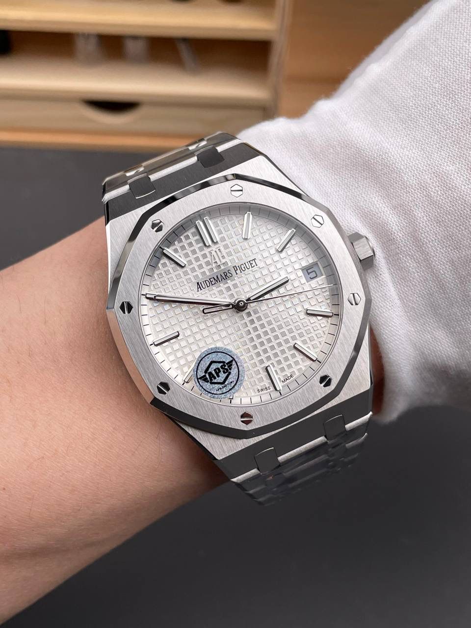 🚀爱彼皇家橡树15500 白/41mm/4302机💯