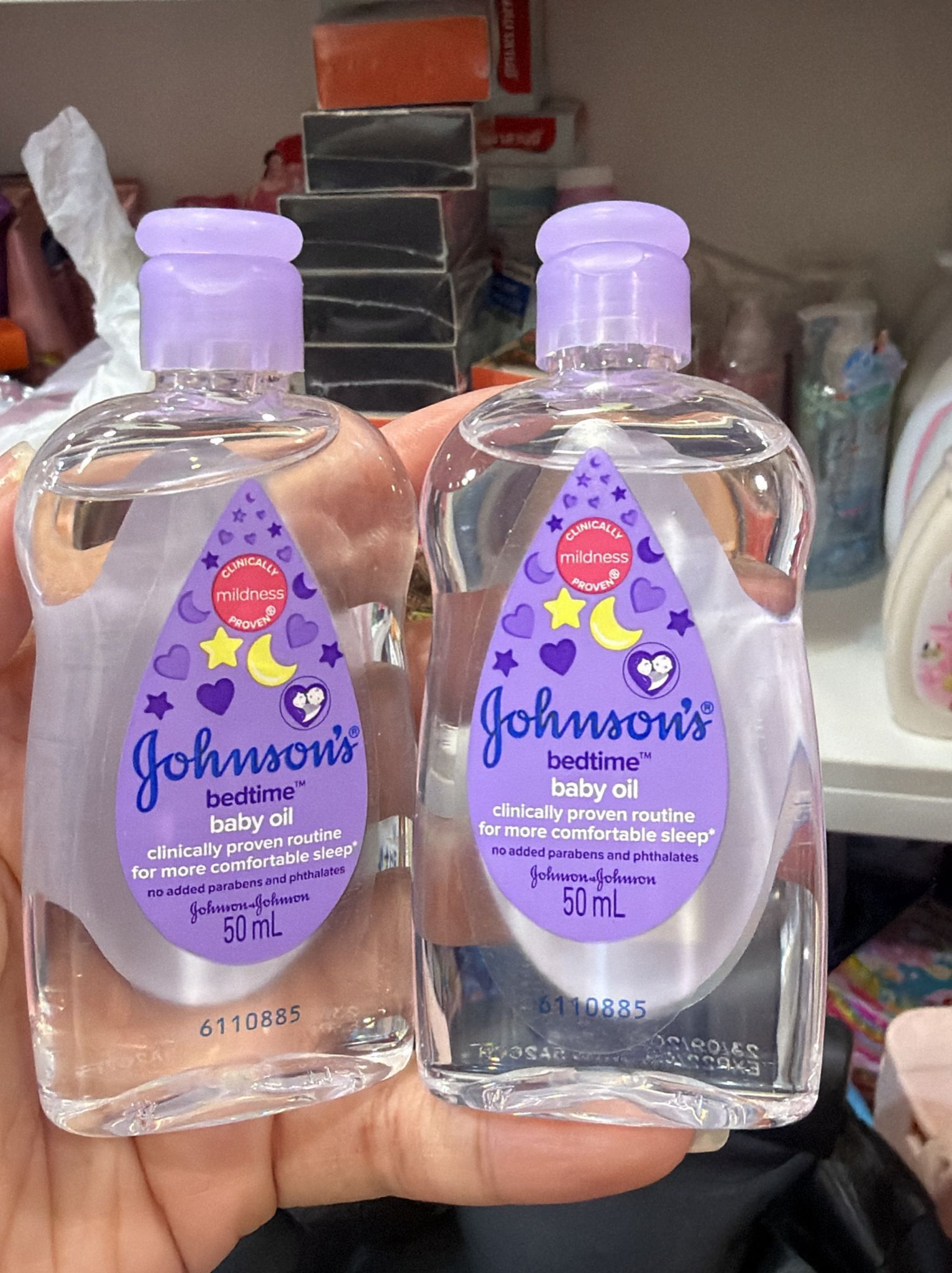 Johnson Baby 油迷你旅行裝薰衣草味50ml