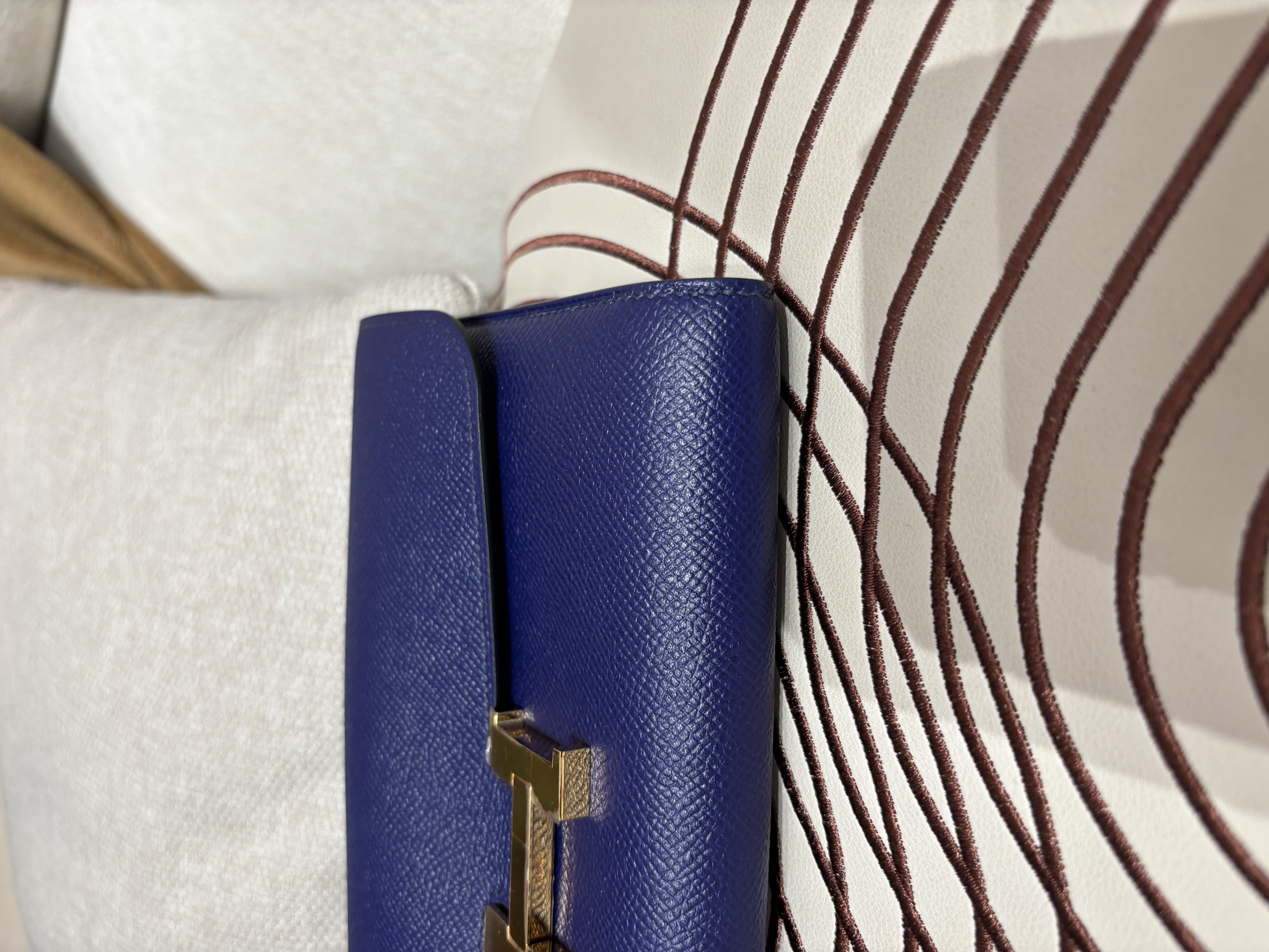 Hermes Constance Wallet Stamp C 100%Authentic, 98%New ✅Box