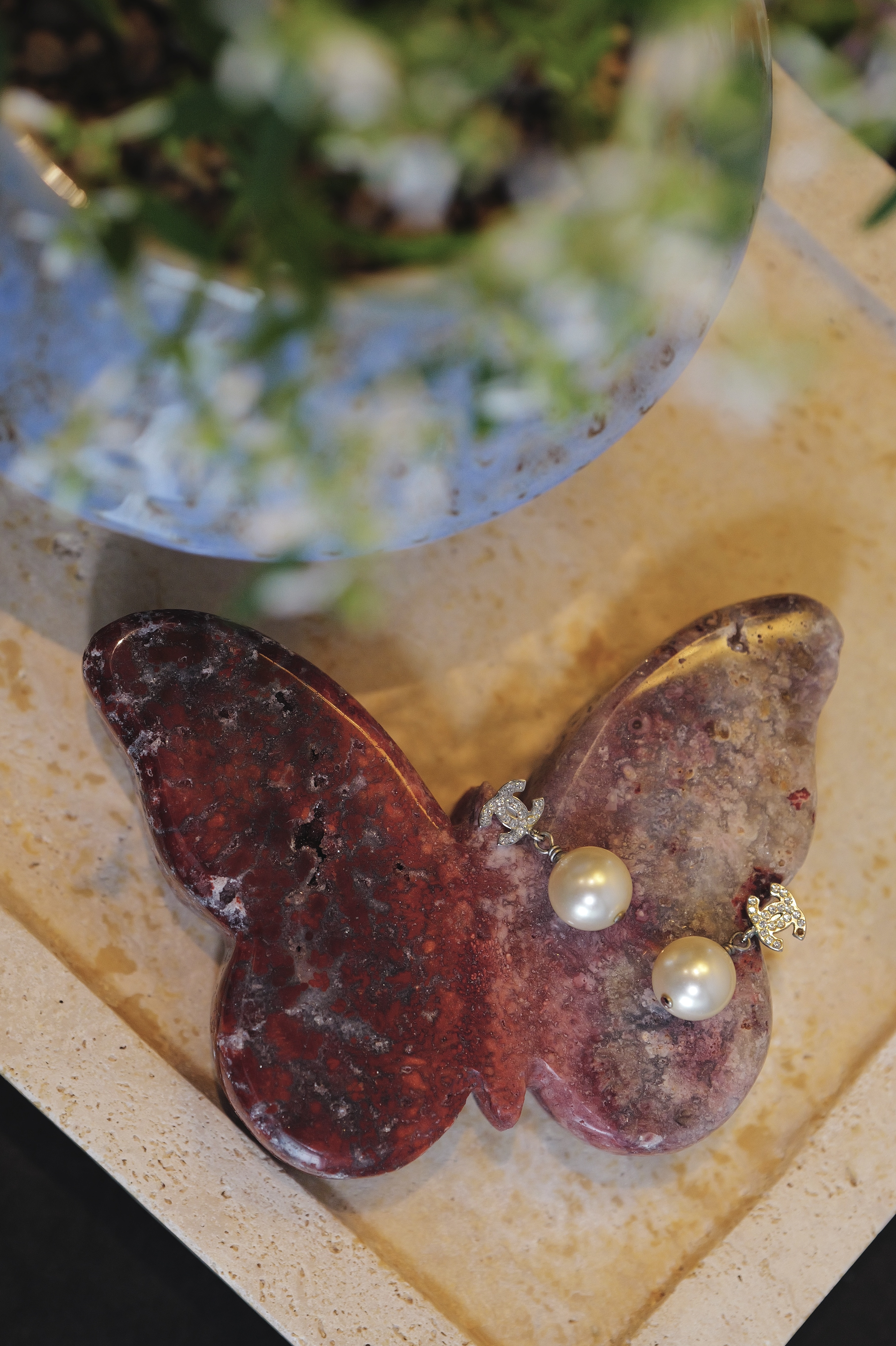 ꧁11.2cm RED JASPER BUTTERFLY ꧂JA.7048C3AG3A8-RA20*5em