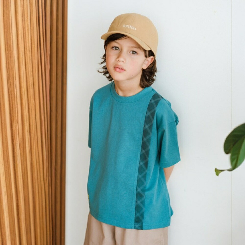 🆕【⭐訂購⭐】🌀 🇯🇵 日本直送🇯🇵 簡潔 透明格紋 短袖TEE［2款選］🌀[ELDA-0237][260526]