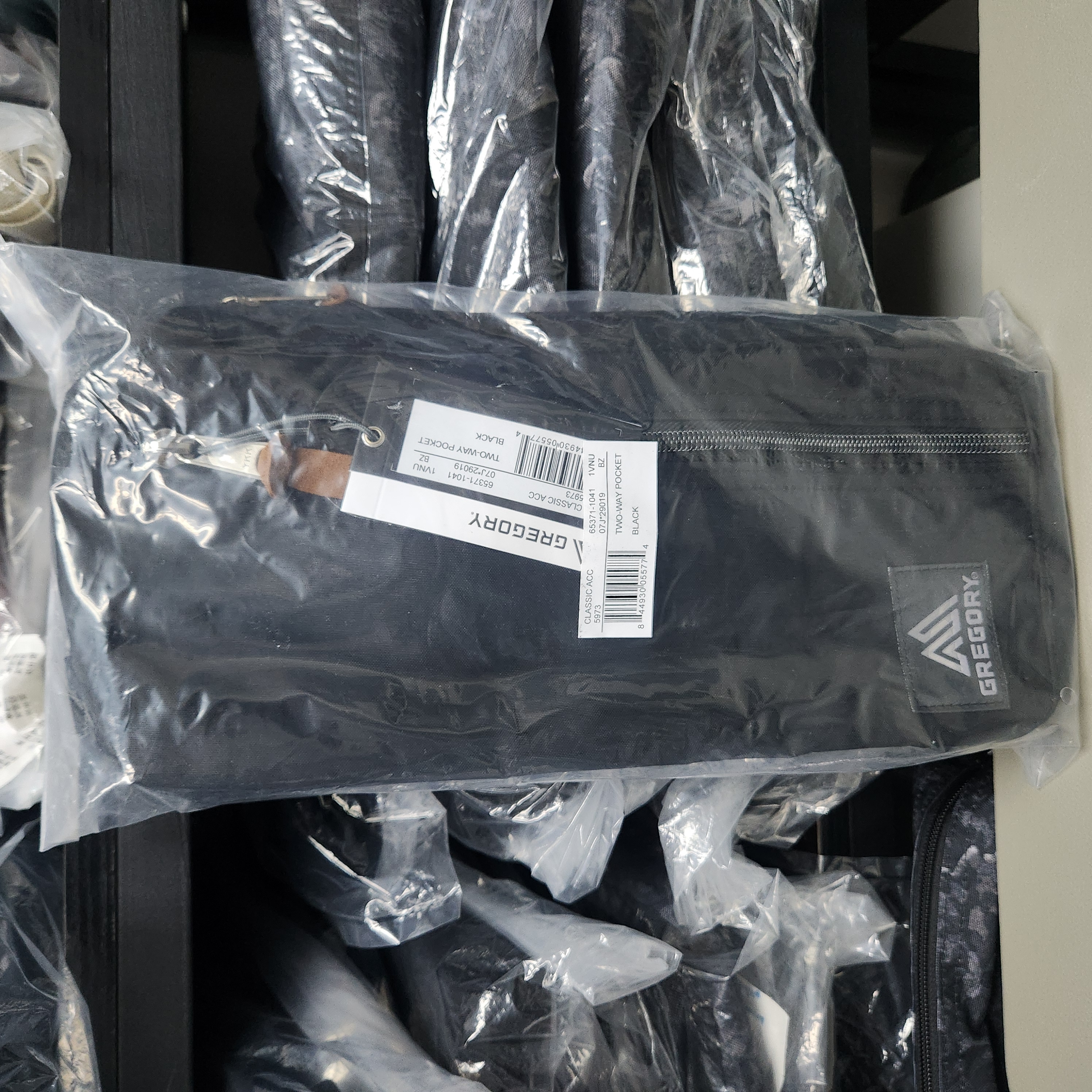 【現貨】GREGORY TWO WAY POCKET BLACK