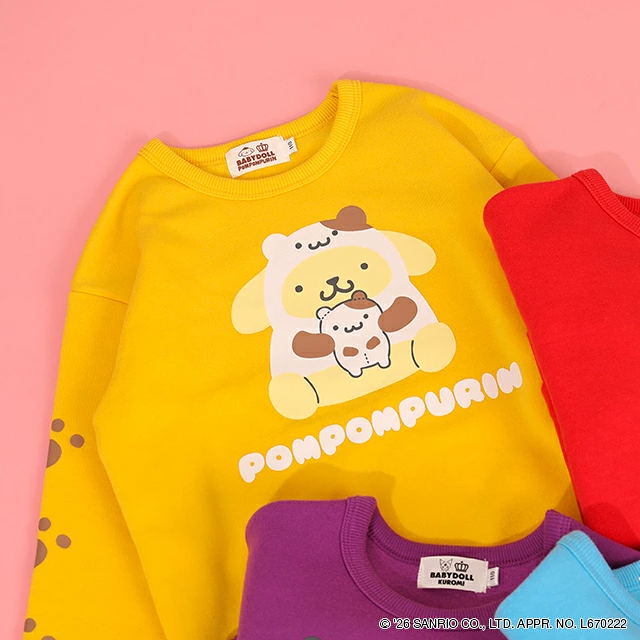 🆕【⭐訂購⭐】🇯🇵日本直送 🌀 #Sanrio Friends 絨毛衛衣［5款選］🌀  [PLJA-0083] [261019]