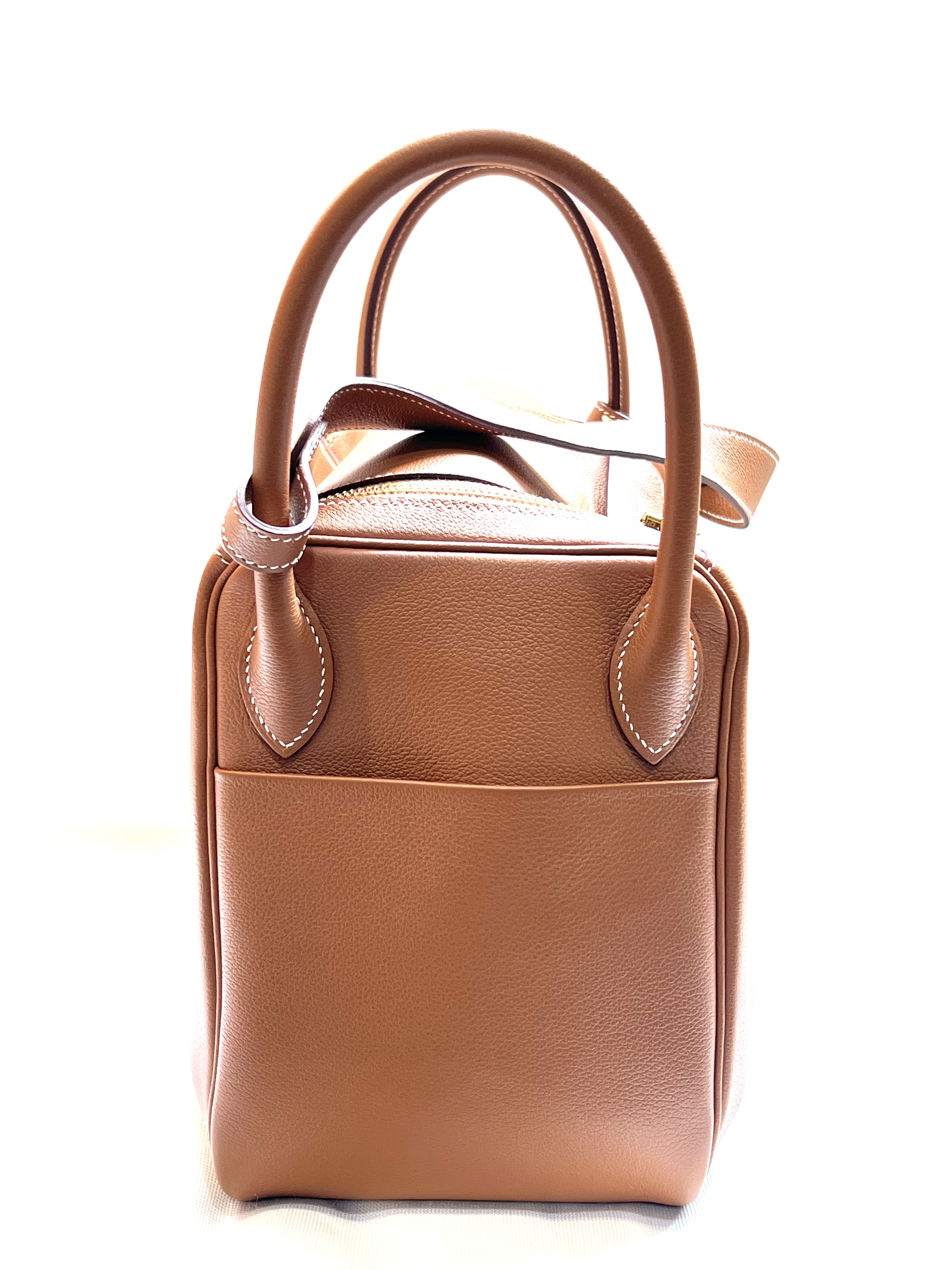 Pre-Owned HERMÉS Taurillon Clemence Lindy 30 Stamp D / Product Code: 26041635