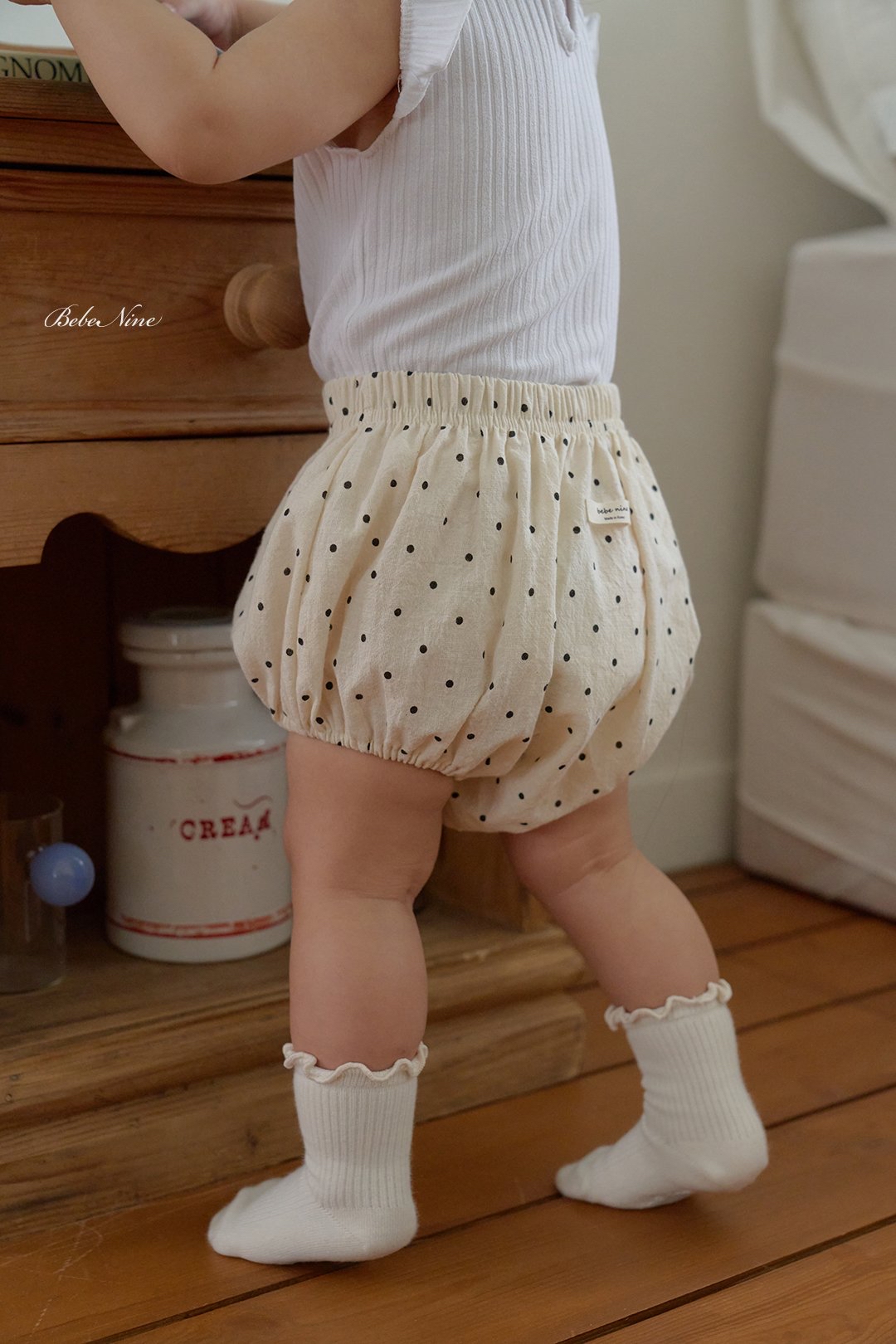 ☀️預訂 韓國直送☀️🇰🇷Bebenine四色碎花波點純棉燈籠褲