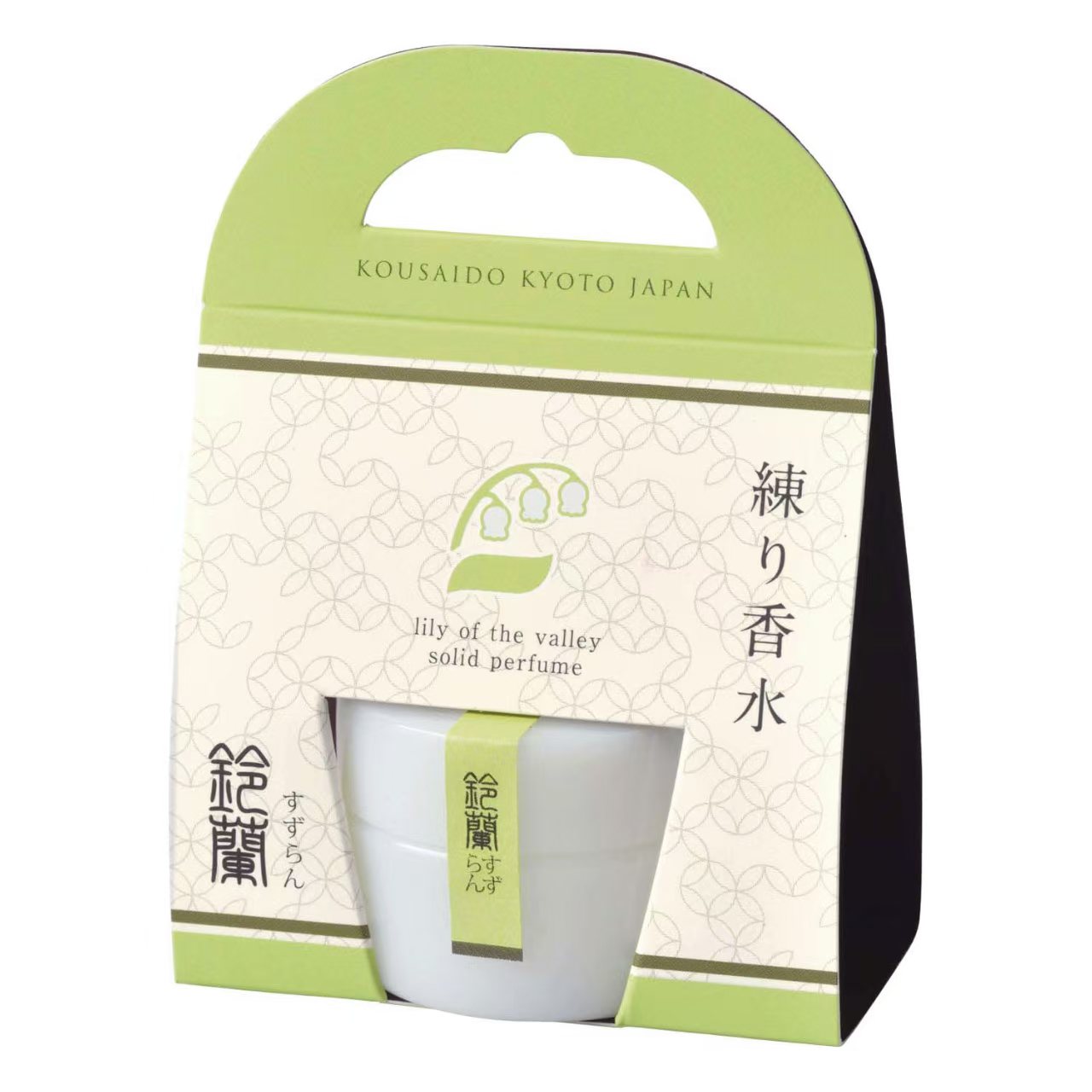 【日本製】京都香彩堂 固體香膏 8g｜天然保濕・優雅日系花香