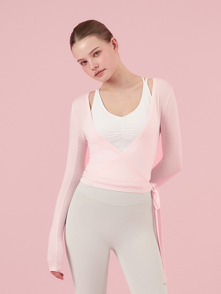 預購_Cross Wrap Cardigan SS VER by Grandeline