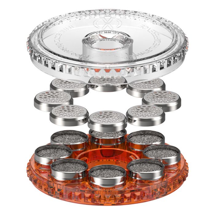 Dosing Capsule Magazine with Filling Pad | Storz & Bickel