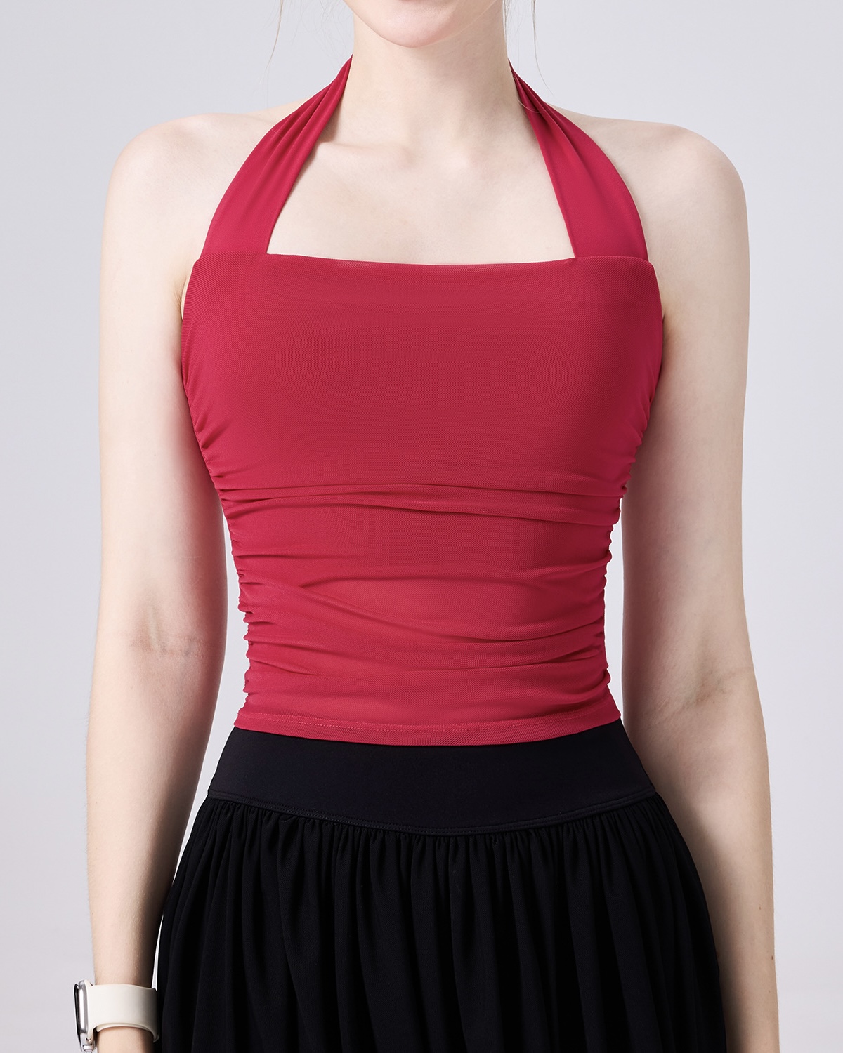 雲感瑜珈背心網紗美背運動內衣