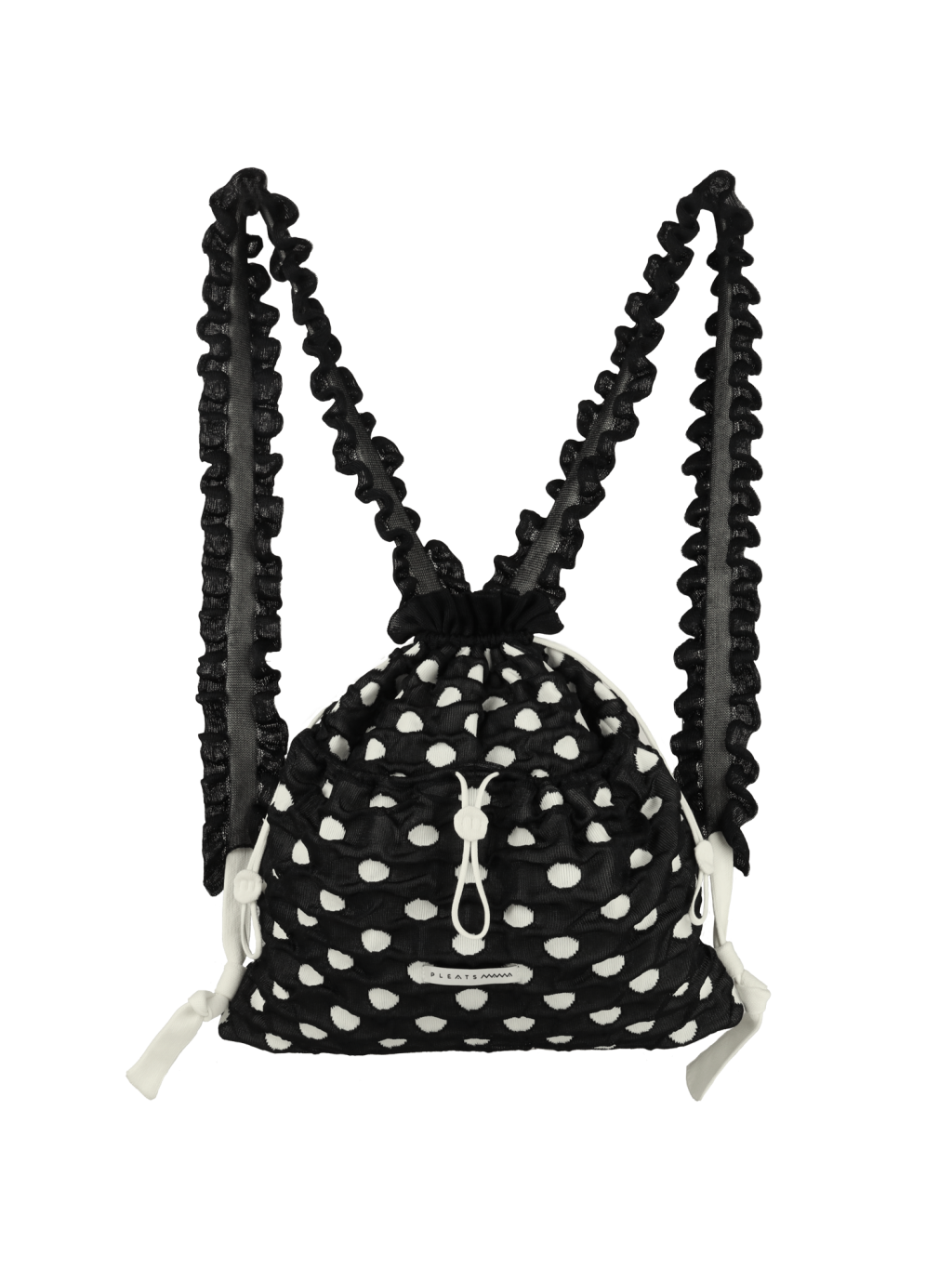 PLEATSMAMA Polka Dot Backpack (4色)