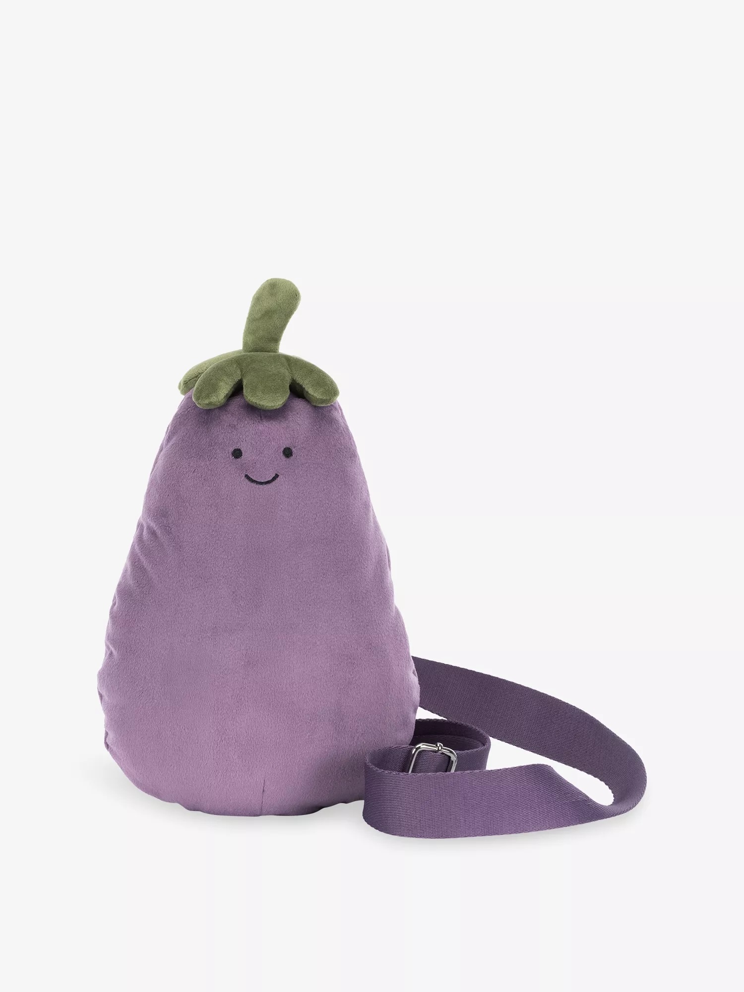 JELLYCAT Amuseables Aubergine Soft Bag 趣味茄子斜咩袋