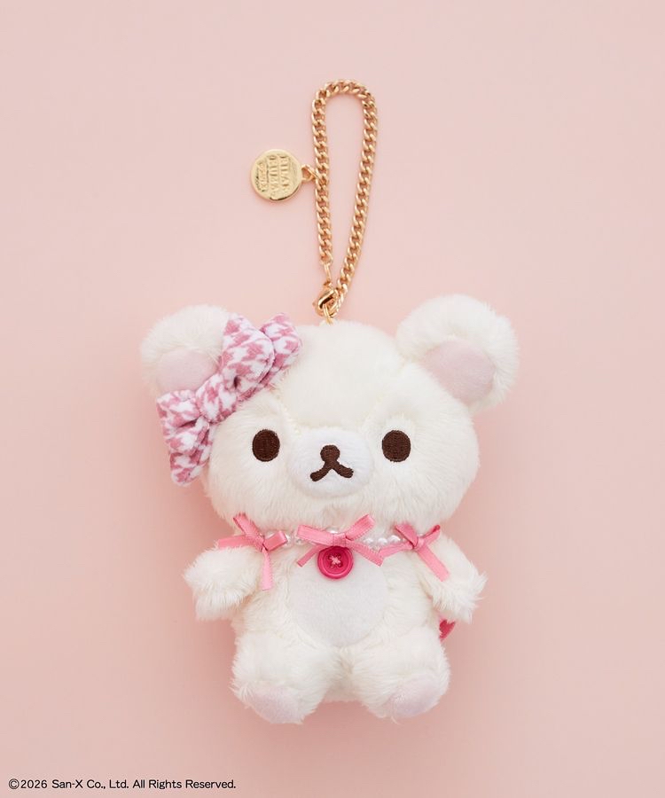  🎀【預訂】Maison de FLEUR × RILAKKUMA  白熊公仔掛飾