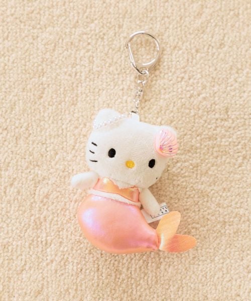 🎀【預訂】Summer Look Kitty 公仔掛飾 - pink 美人魚1006