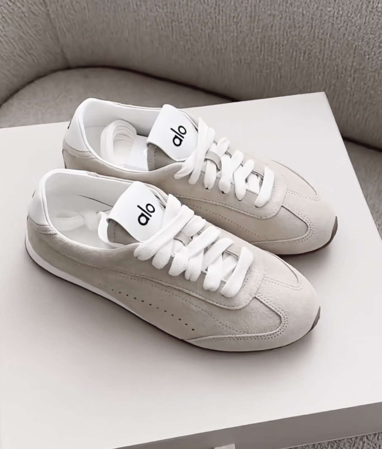 Alo Yoga Sunset Sneaker Sandstone Beige A0891U-Sandstone