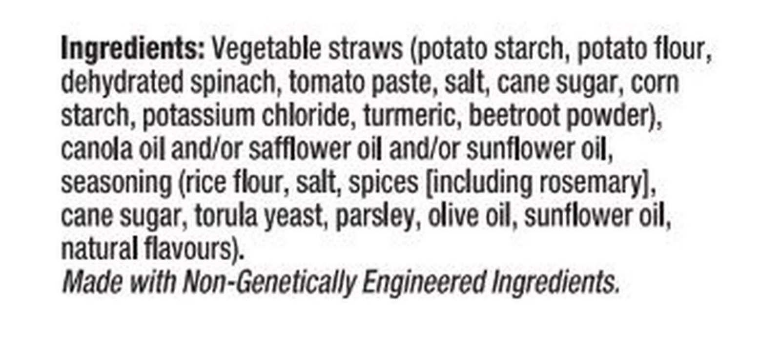 Sensible Portions Garden Veggie Straws Rosemary & Olive Oil (2包起)