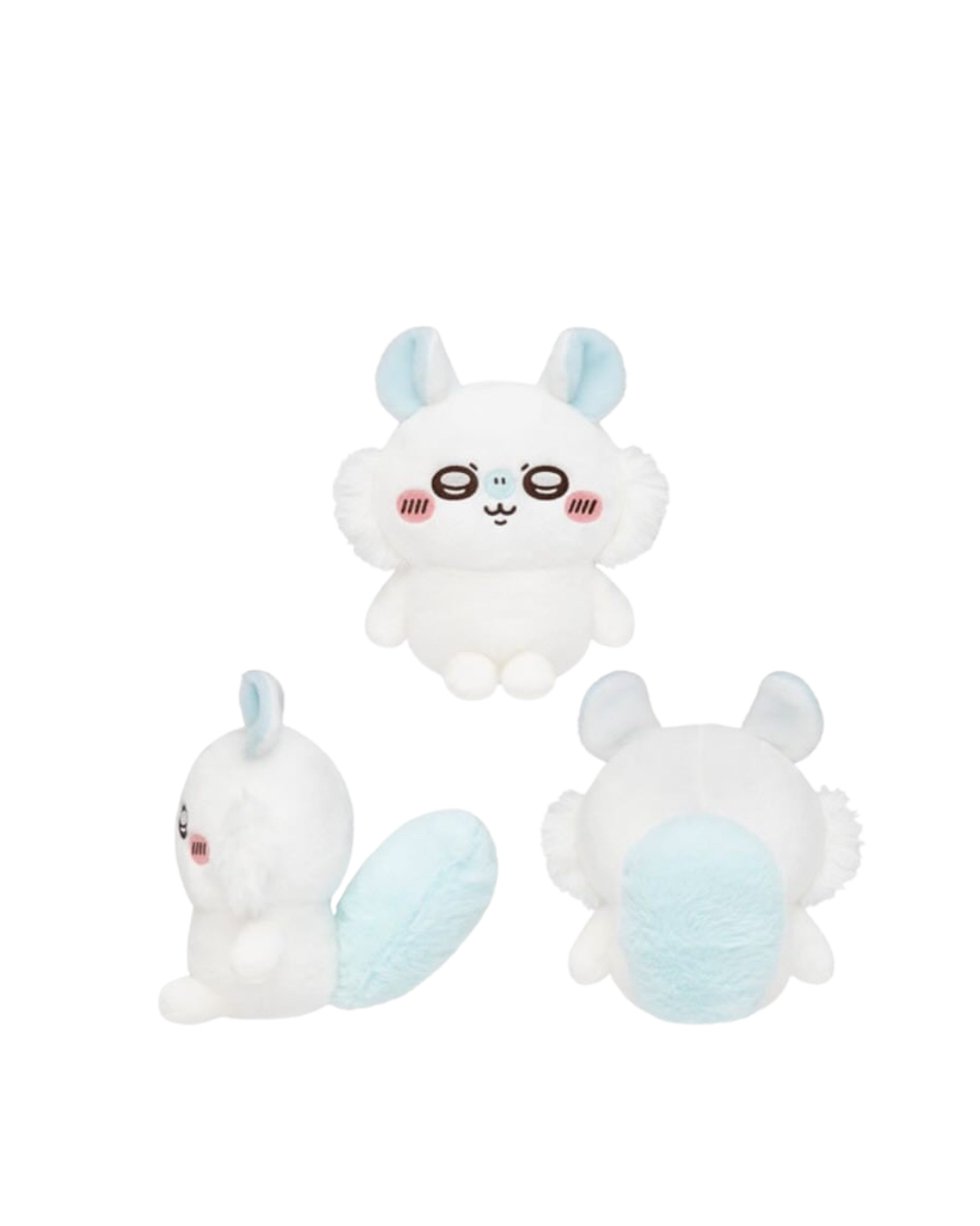 【Apr3日版官方】Chiikawa 稍微擺姿勢的毛公仔 - 飛鼠