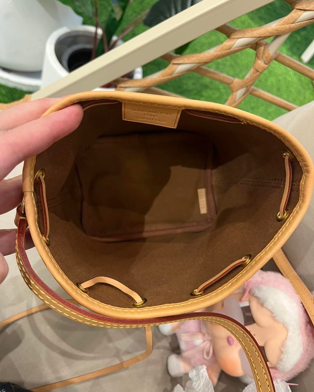 Lv nano noe bucket bag monogram 100%Authentic,全新未使用品 ✅dust bag ✅booklet✅box