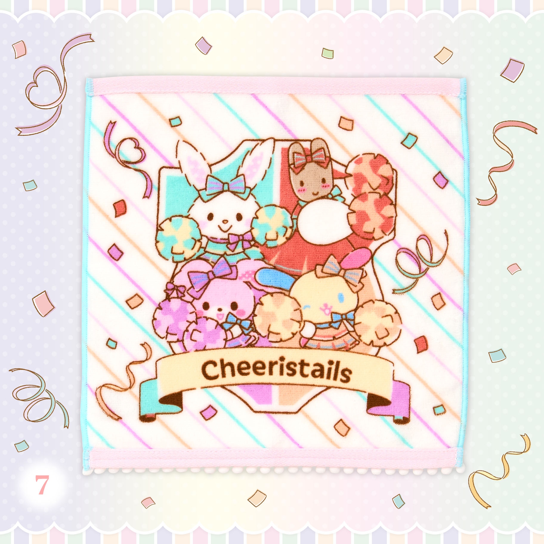 🌸 【預訂Support everyone! Chialis Tales Series-No.7-Mini Towel