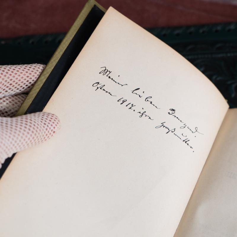 Antique Turn of Century German 1905 Eduard Mörike "Gesammelte Erzählungen" Collected Stories Book (MW117)