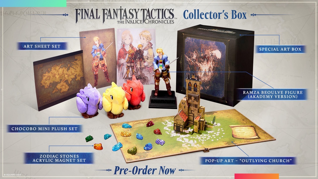 【預售 6月下旬】NS Final Fantasy 戰略版：伊瓦利斯編年史【典藏版】Final Fantasy Tactics: The Ivalice Chronicles【Collector's Edition】中文  (中文封面) PO0846