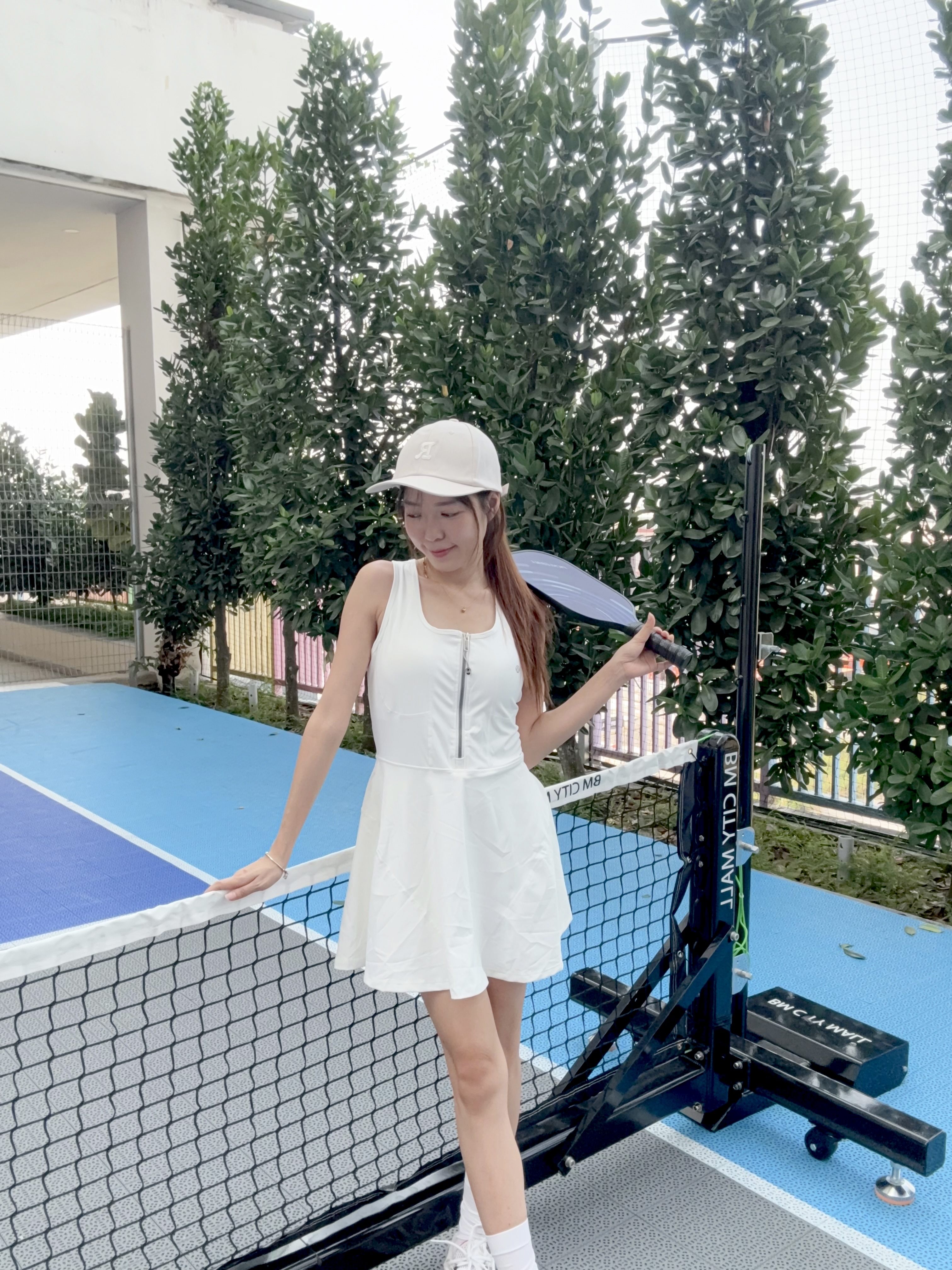 Lululemon 网球运动风拉链连衣裙 R3012