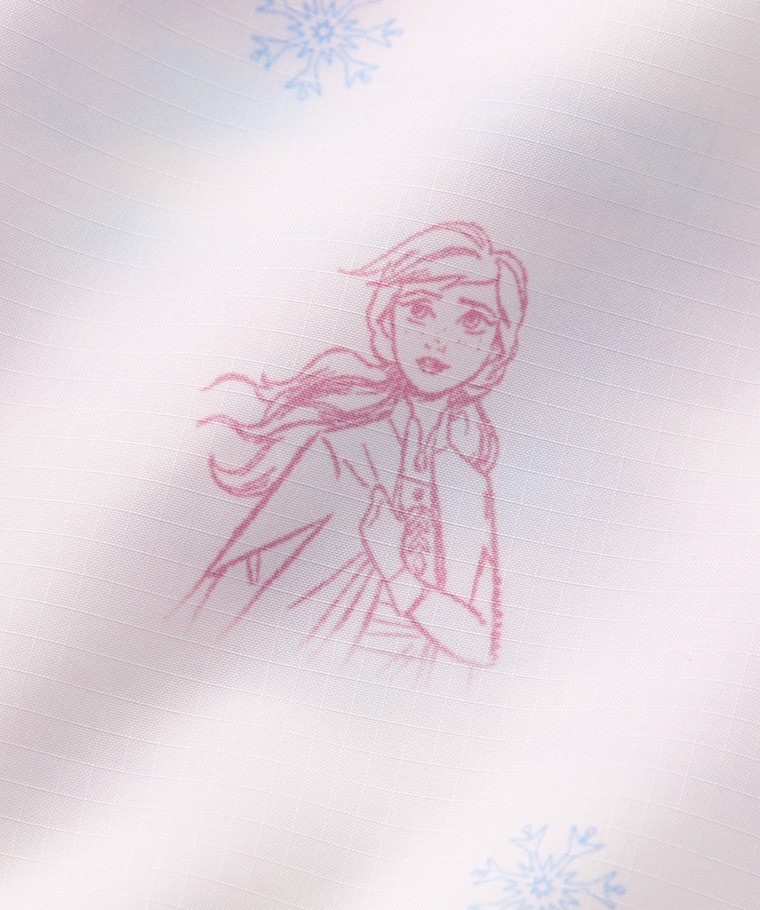 💚預訂 台灣直送💚Frozen系列兩色人物滿印抗UV輕型連帽風衣外套