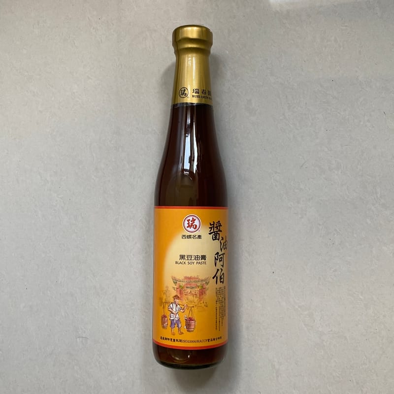 瑞春-醬油阿伯黑豆油膏(純素) 420ml/ Ruei Chun Soy Paste (Vegan) 420ml