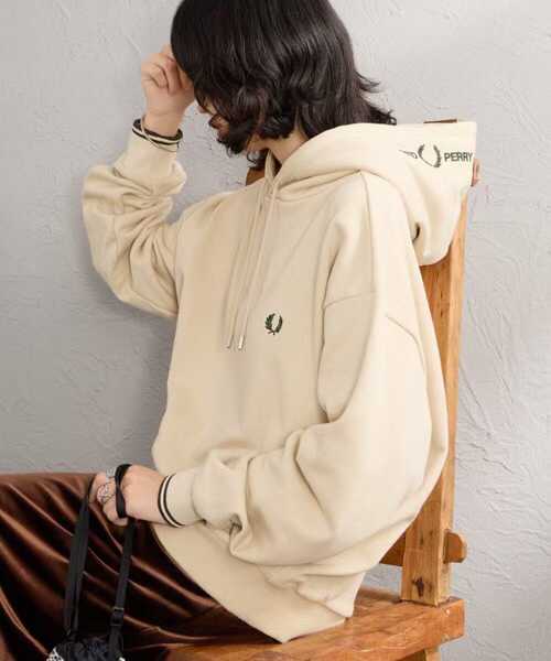 預訂 Fred Perry 麥穗連帽毛圈衛衣 [貨號26A771]