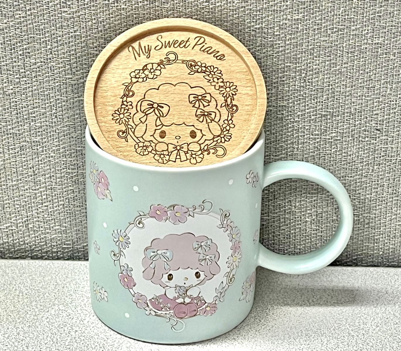 🌐Global Sanrio 限定 Piano 杯連杯蓋