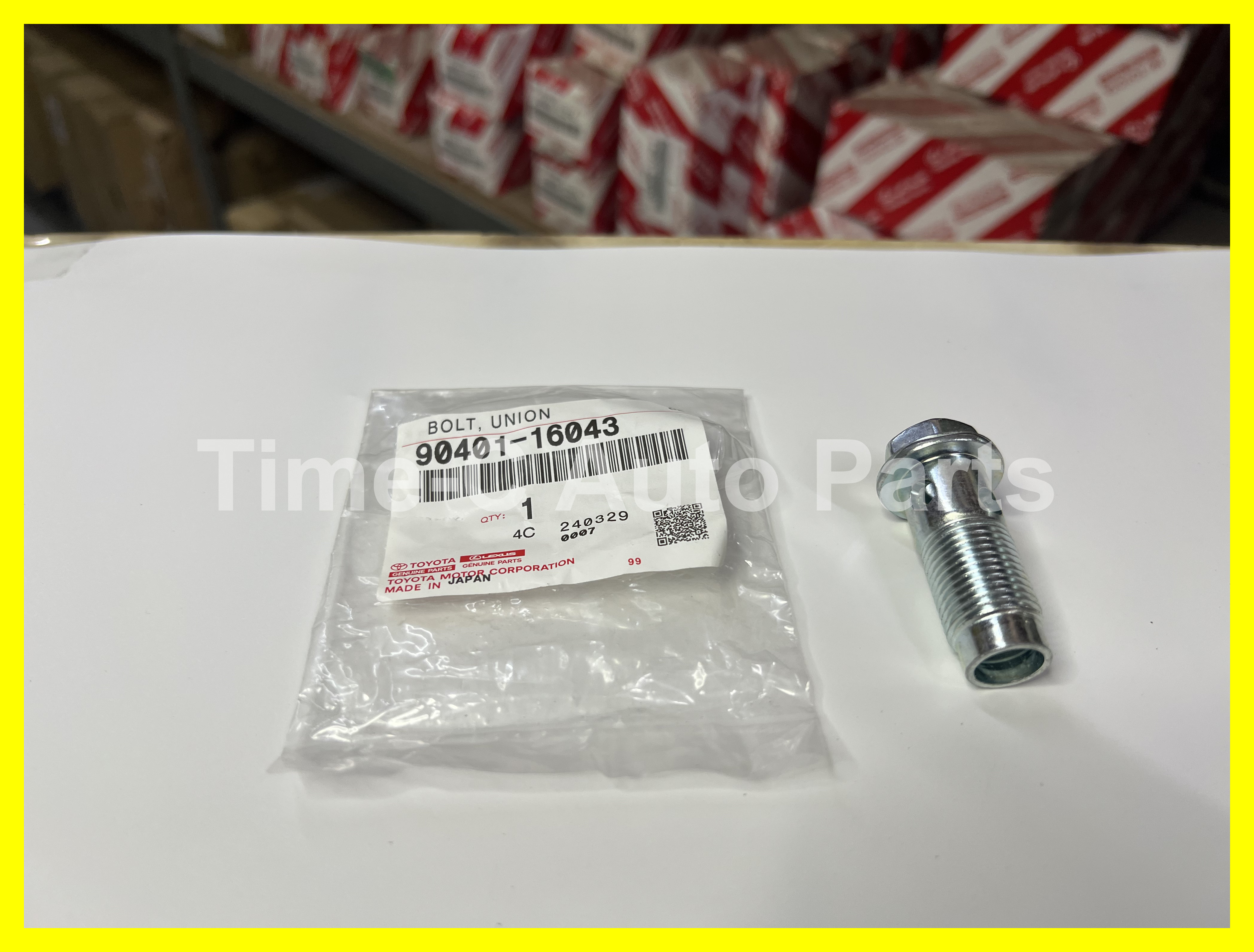 鋼喉螺絲 90401-16043 - Toyota Alphard Vellfire 20系