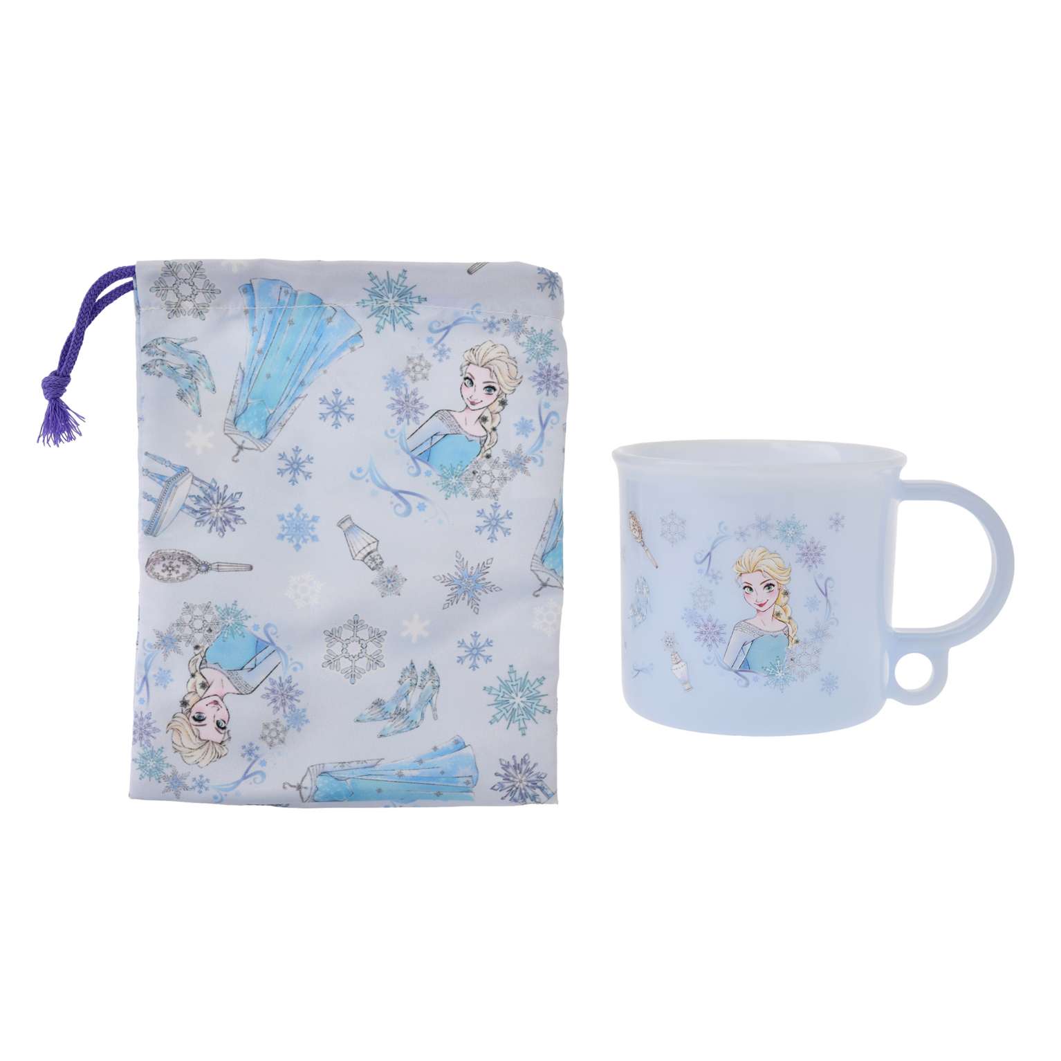🎀【預訂】 Disney Back to School 杯 & 索繩袋 - Frozen Elsa