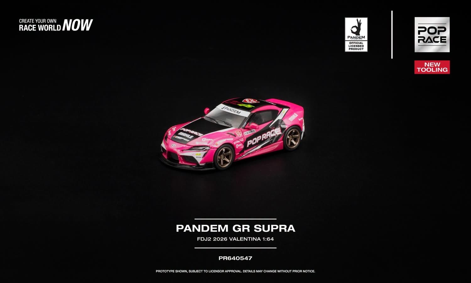 （預訂 Pre Order) POPRACE ( PR640547 ) PANDEM GR SUPRA FDJ2 VALENTINA PIAZ