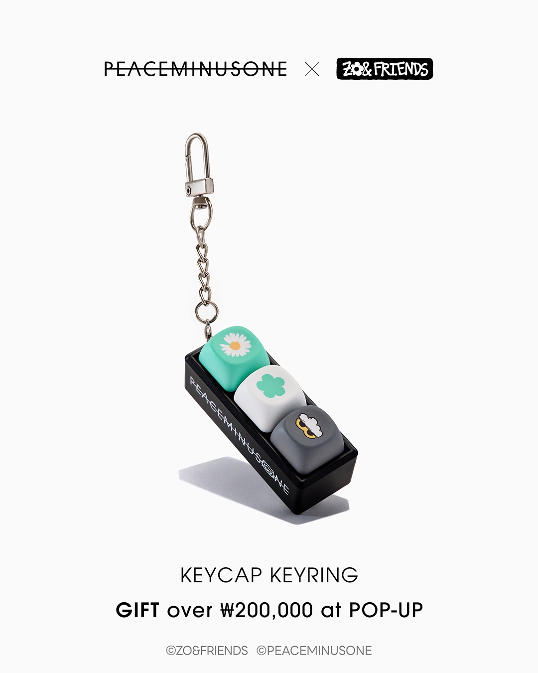 [ G-DRAGON ] ZO& FRIENDS X PEACEMINUSONE POPUP STORE 