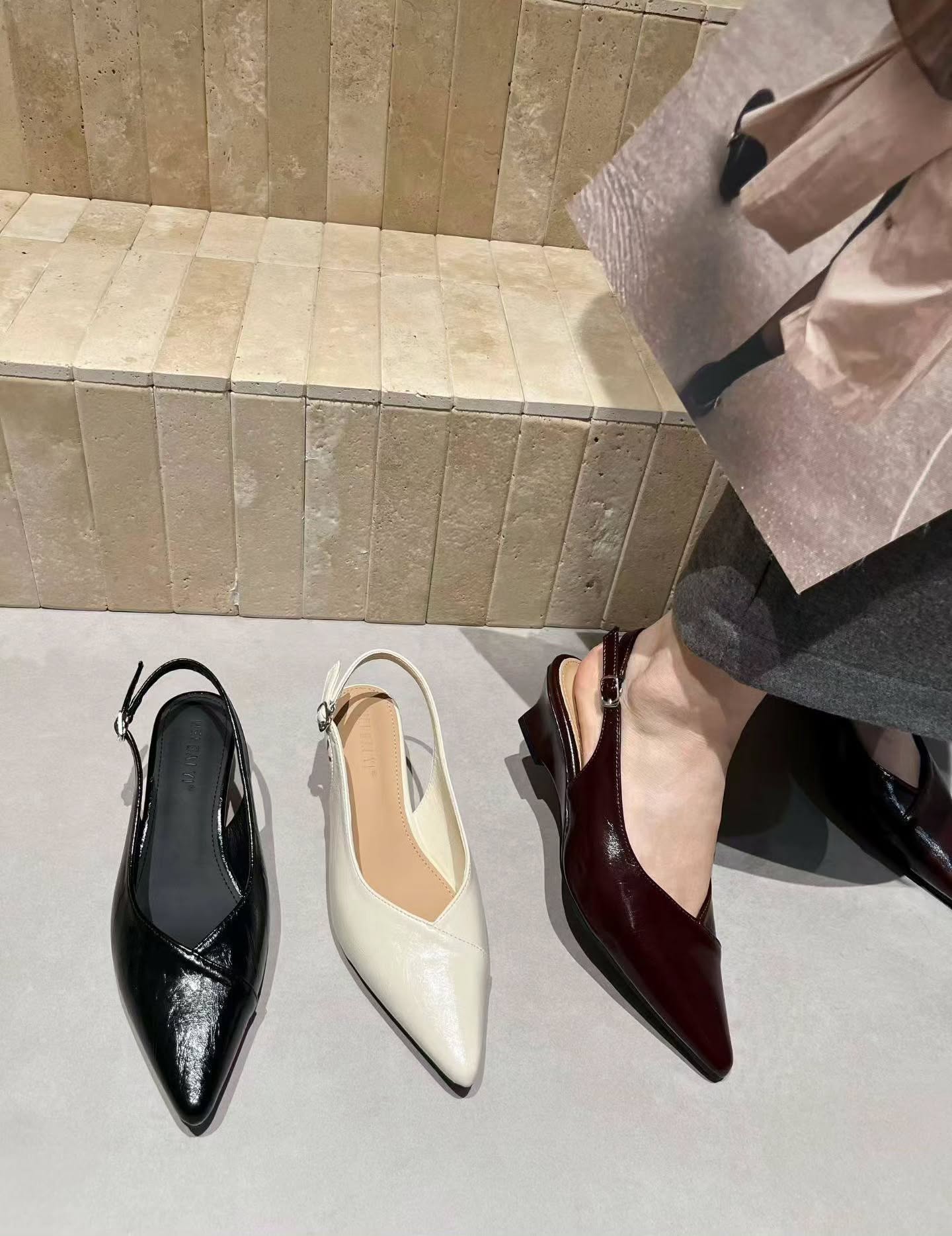 A3090-3 尖头气质高跟鞋 🇨🇳