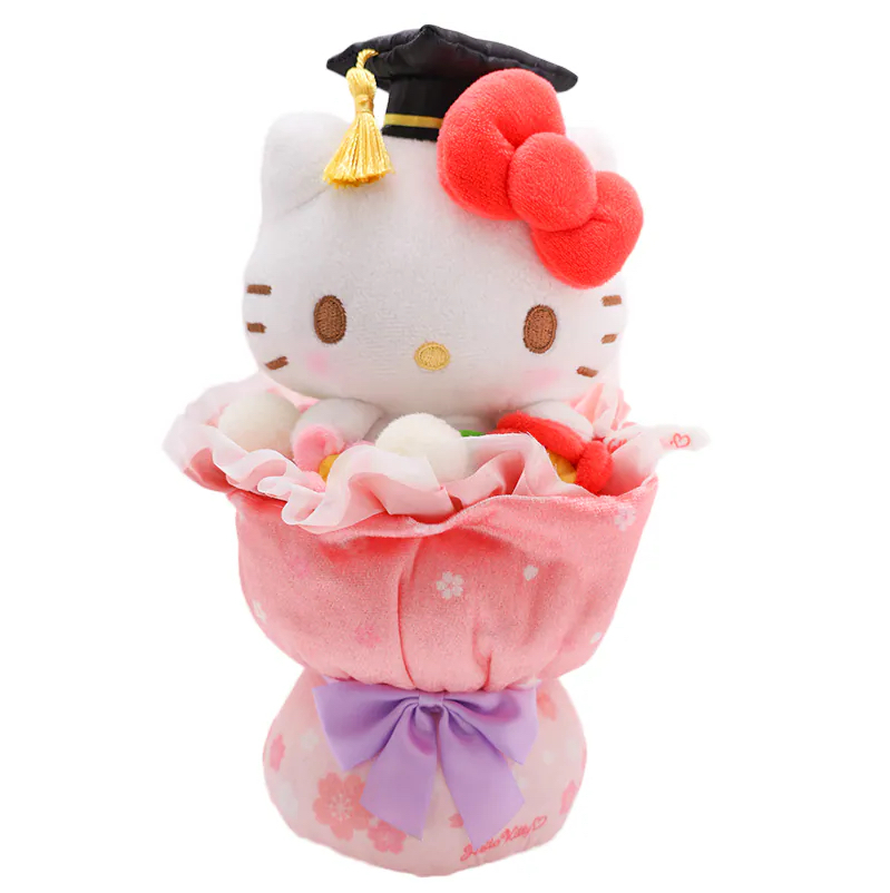 原裝行貨Sanrio 畢業花束公仔